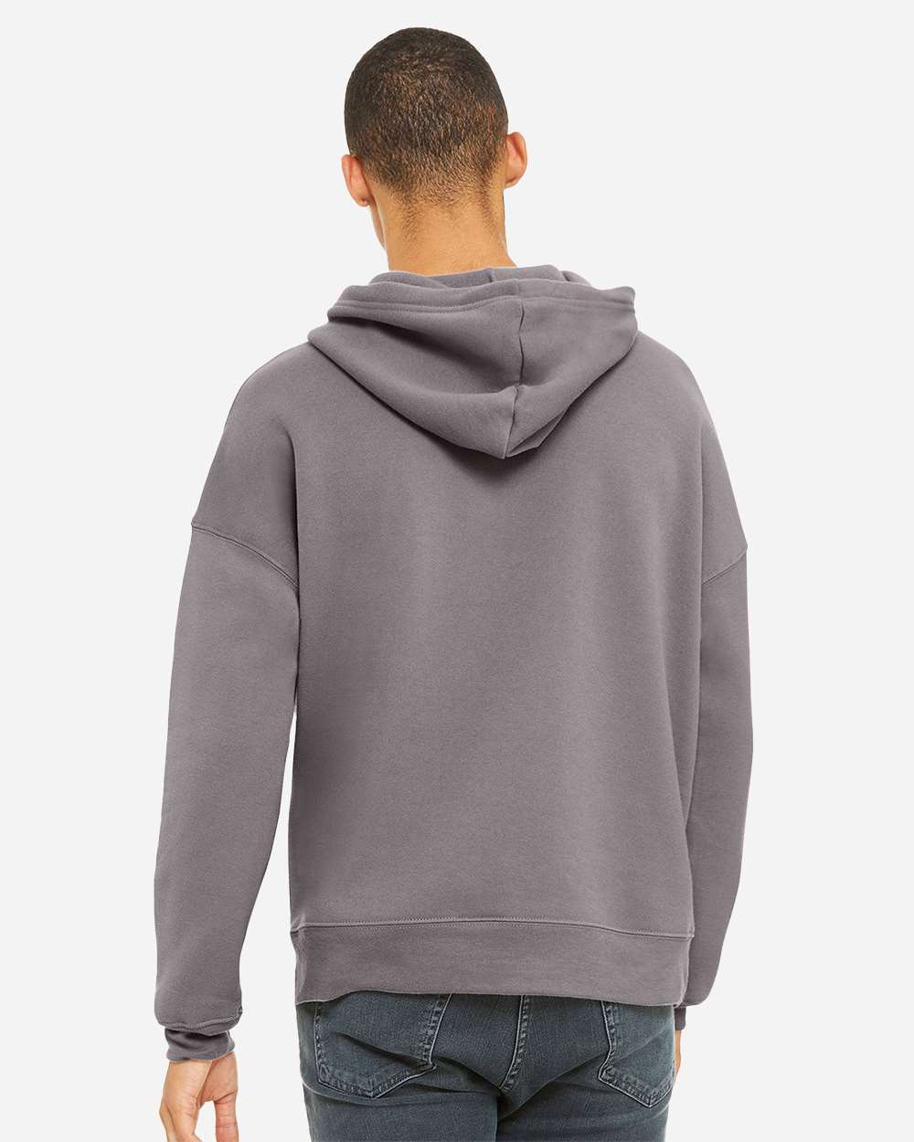BELLA + CANVAS - Unisex Sponge Fleece Drop Shoulder Hoodie Lavender Sweatshirt