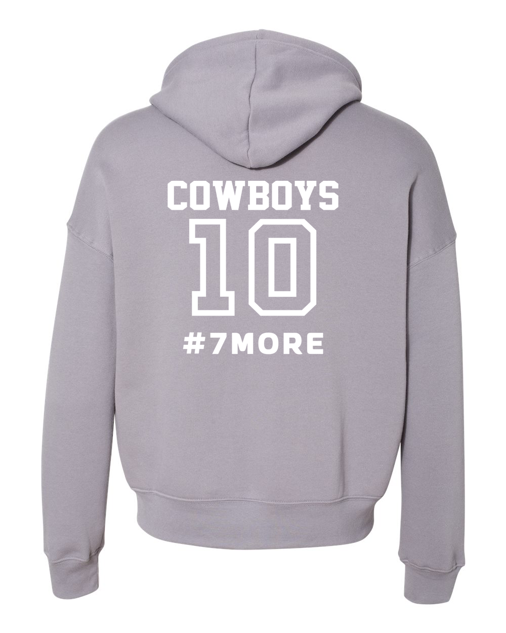 BELLA + CANVAS - Unisex Sponge Fleece Drop Shoulder Hoodie Lavender Sweatshirt