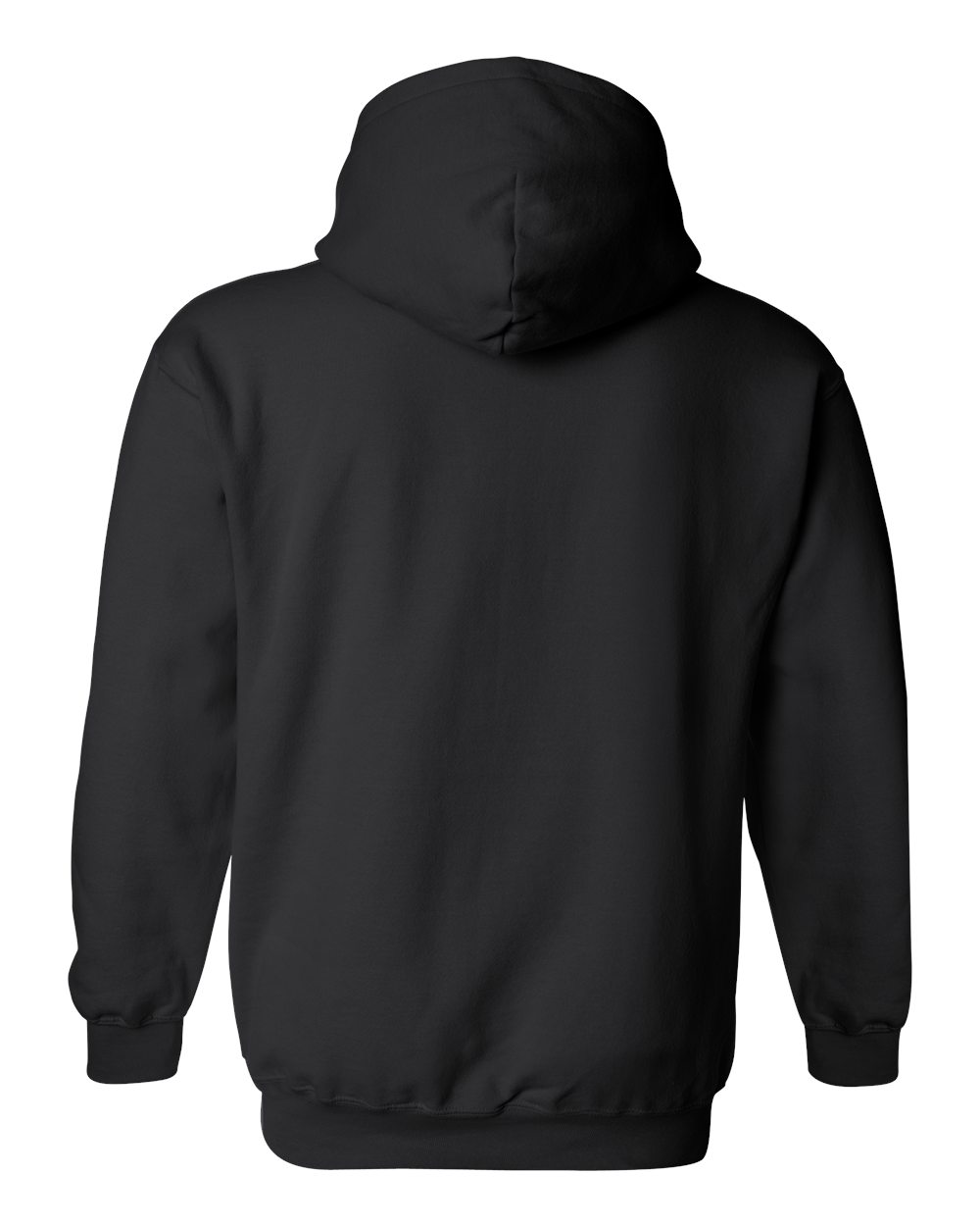 Gildan - Unisex Heavy Blend™ Hooded Black Sweatshirt
