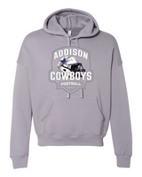BELLA + CANVAS - Unisex Sponge Fleece Drop Shoulder Hoodie Lavender Sweatshirt