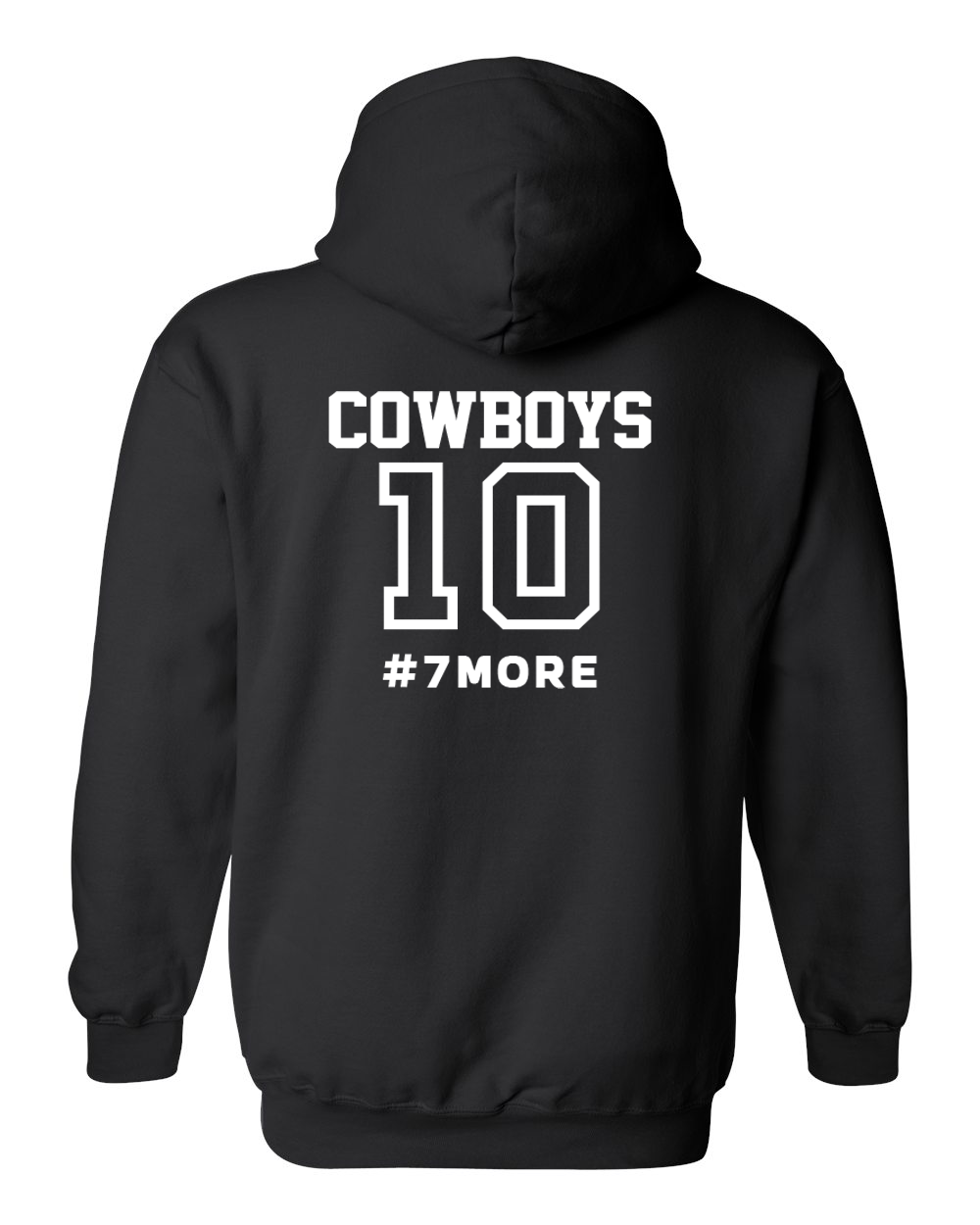 Gildan - Unisex Heavy Blend™ Hooded Black Sweatshirt