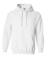 Gildan - Unisex Heavy Blend™ Hooded White Sweatshirt