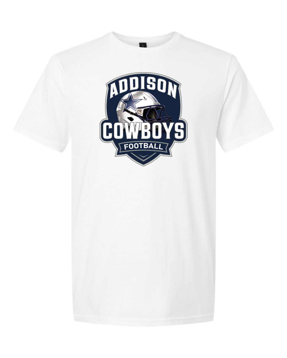 Gildan - Unisex Softstyle® Navy T-Shirt **LOGO ONLY**